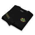 Men's Embroidered The Banker Mid-Weight Organic Sweatshirt - Black