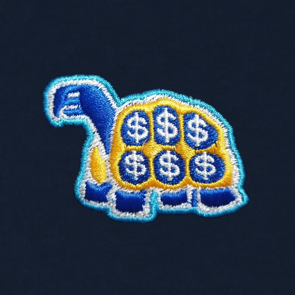 Men's Embroidered Bleu Cheese 2.0 Mid-Weight Organic Sweatshirt - French Navy