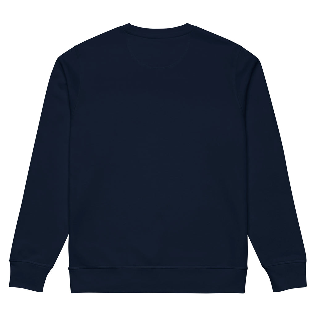 Men's Embroidered Bleu Cheese 3.0 Mid-Weight Organic Sweatshirt - French Navy