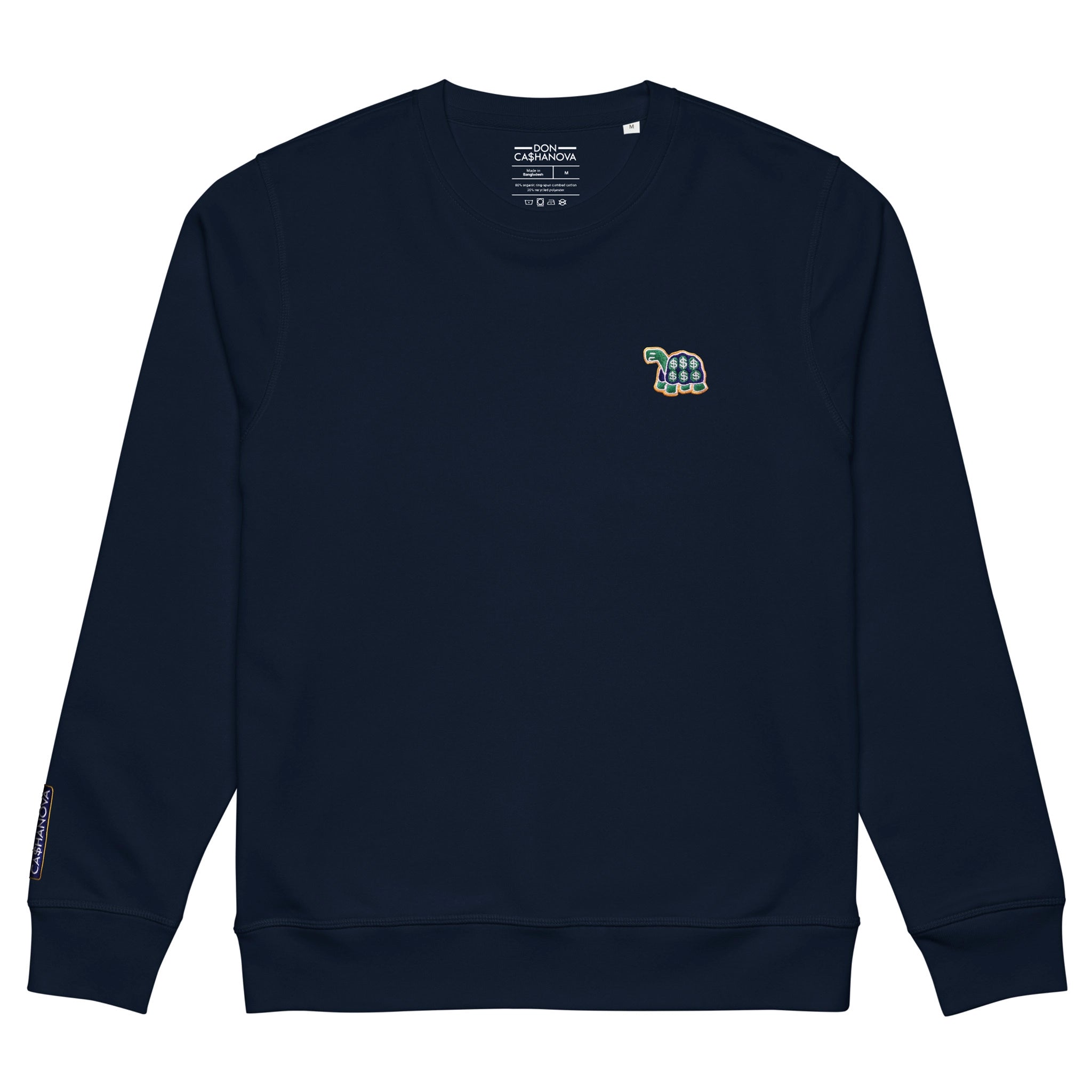 Men's Embroidered Yachter 2.0 Mid-Weight Organic Sweatshirt - French Navy