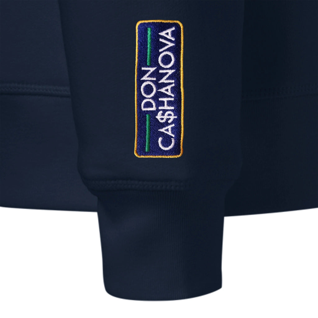 Men's Embroidered Yachter 2.0 Mid-Weight Organic Sweatshirt - French Navy