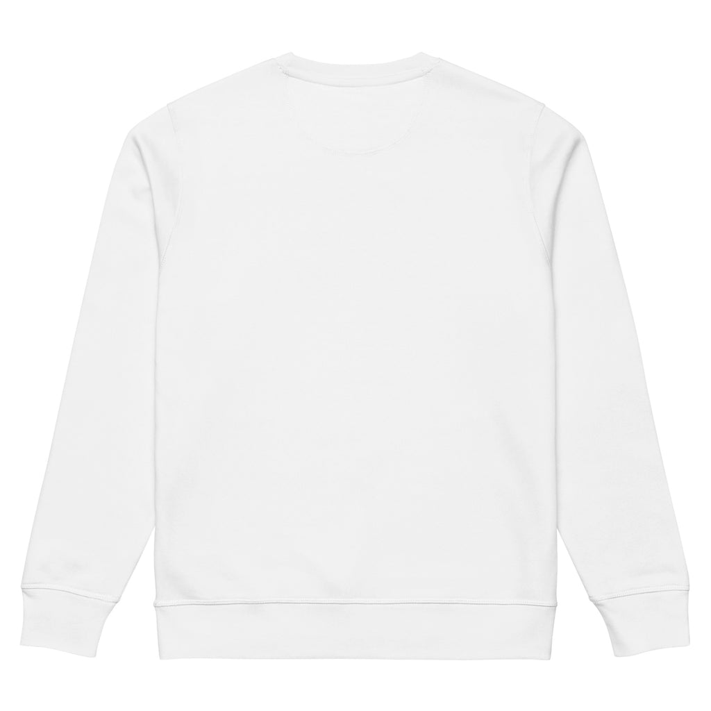 Men's Embroidered Yachter 3.0 Mid-Weight Organic Sweatshirt - White