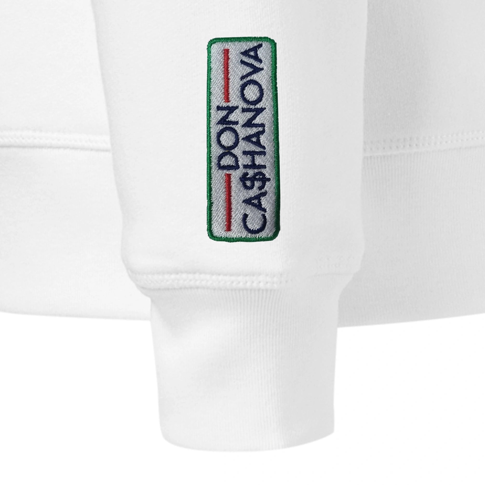 Men's Embroidered Yachter 3.0 Mid-Weight Organic Sweatshirt - White