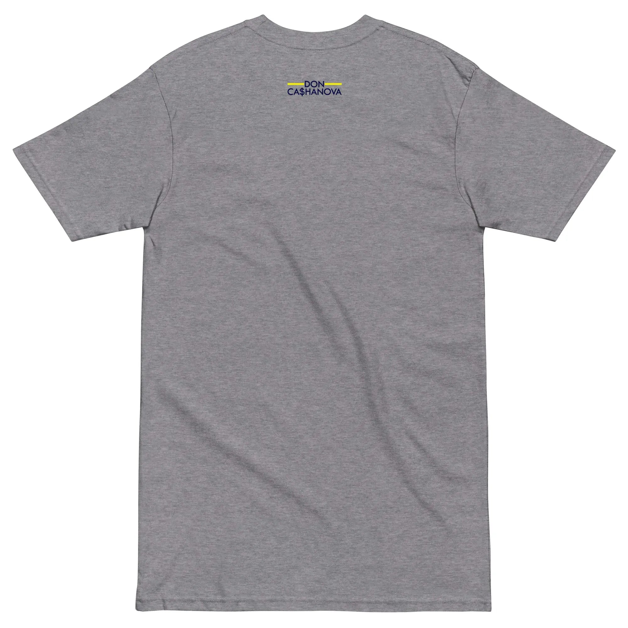 Men's Printed Bleu Cheese 2.0 Premium Heavyweight T-Shirt - Grey