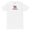 Men's Printed Americana Premium Heavyweight T-Shirt - White